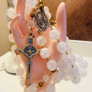 Large Beautiful Healing Rosary #1010